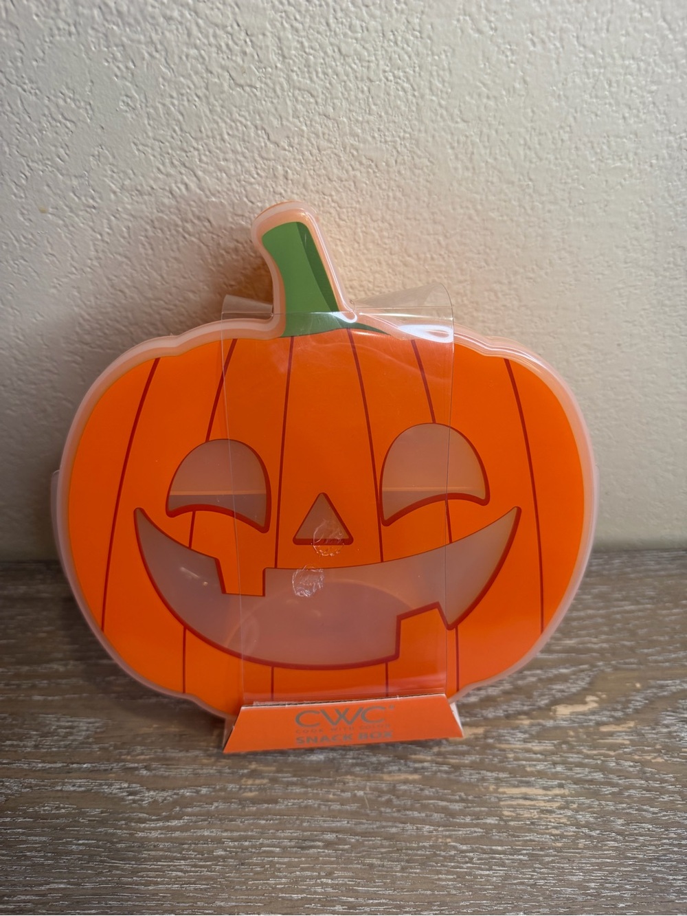 New CWC Halloween Jack-o-lantern Snack Box Small